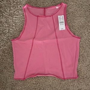 Pacsun stitched cropped tank top